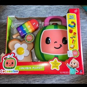 Cocomelon lunchbox playset toy